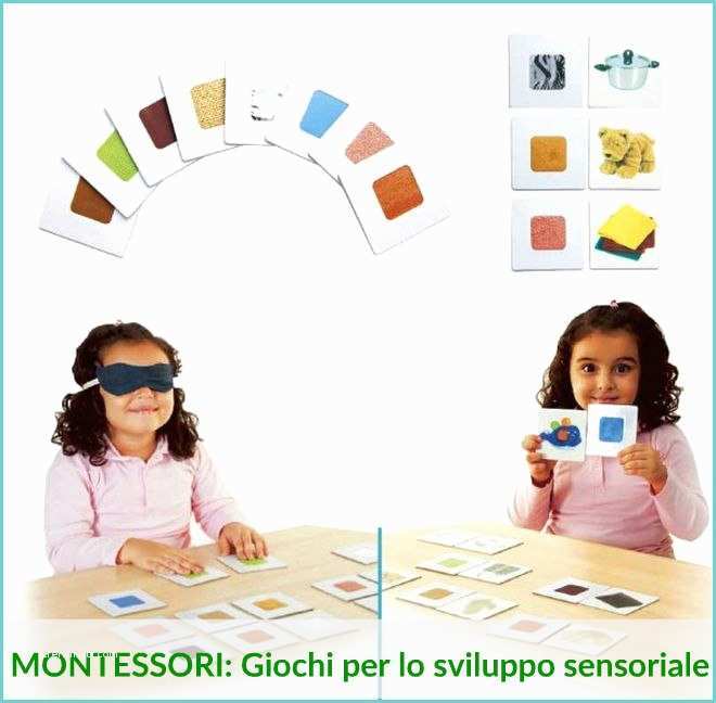 Giochi Fai Da Te Montessori Giochi Per Lo Sviluppo Sensoriale In Stile Montessori