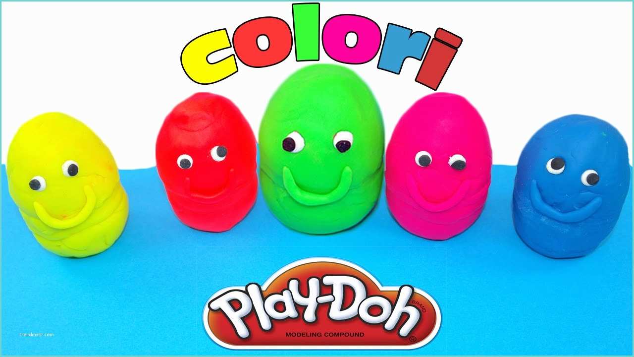Giochi Moderni Per Bambini Imparare I Colori Per Bambini Pongo Play Doh Giochi Per