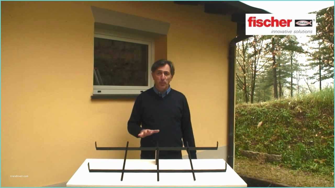 Grate Per Finestre Leroy Merlin Fischer Ready to Fix Kit Di Fissaggio Per Inferriate