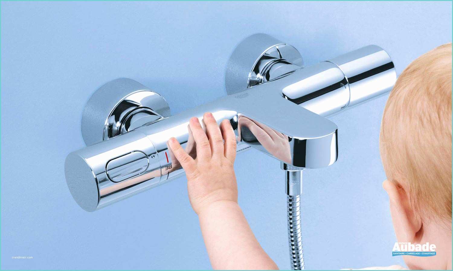 Grohe 3000 Cosmopolitan Mitigeur thermostatique Grohe Grohtherm 3000