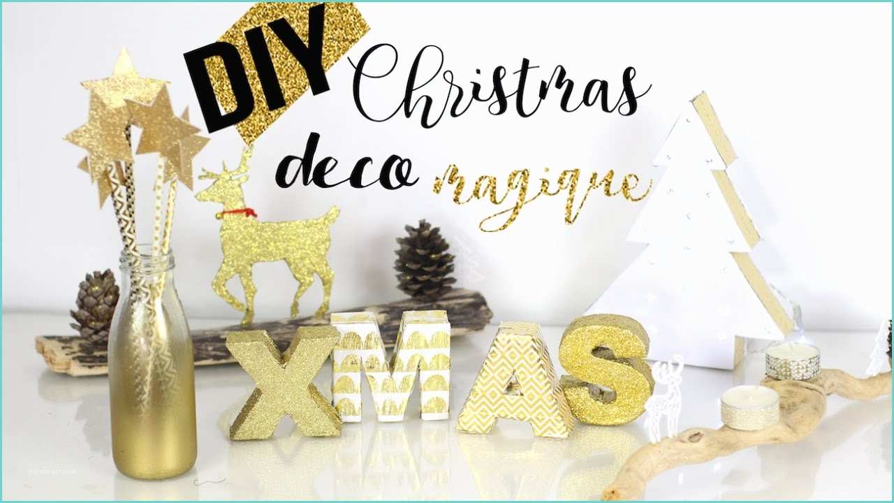 Grossiste Dco De Noel Diy Noel Deco┋doree & Magique Facile Pas Cher Christmas