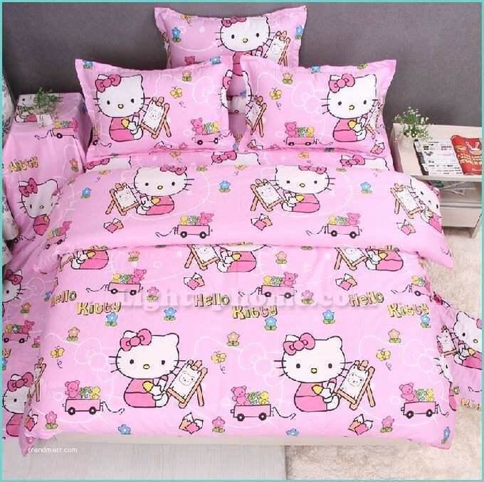 Hello Kitty Bedroom Set Beautiful Pink Hello Kitty Bedding Girls Bedding Kids