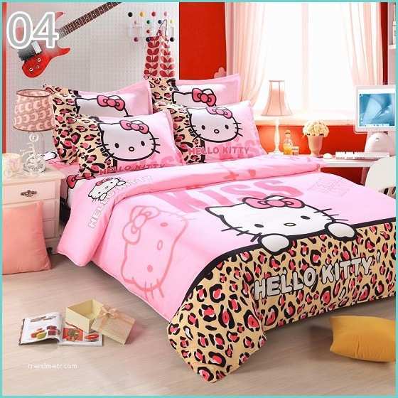 Hello Kitty Comforter Set Hello Kitty Bedding Set Cotton High Quality King Size
