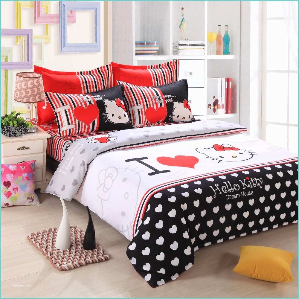 Hello Kitty Comforter Set Hello Kitty Full Size Bedding Set Home Furniture Design