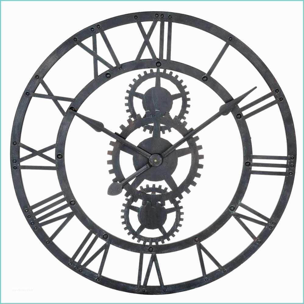 Horloge Hipster Maison Du Monde Horloge En Métal Noire D 76 Cm