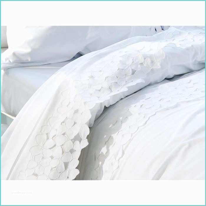 Housse De Couette Blanche Broderie Anglaise Housse De Couette En Percale Housse De Couette En Percale