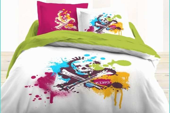 Housse De Couette Tete De Mort 2 Personnes Housse De Couette Parure De Lit 240x220 Cm Taies Pirate