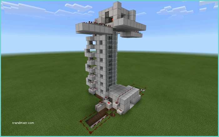 How to Build A Redstone Elevator Automated Elevator [redstone]