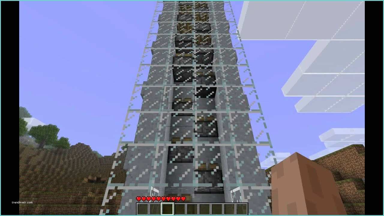 How to Build A Redstone Elevator Fast Minecraft Piston Elevator
