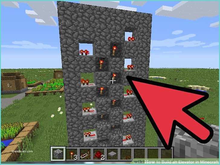 How to Build A Redstone Elevator How to Build An Elevator In Minecraft with