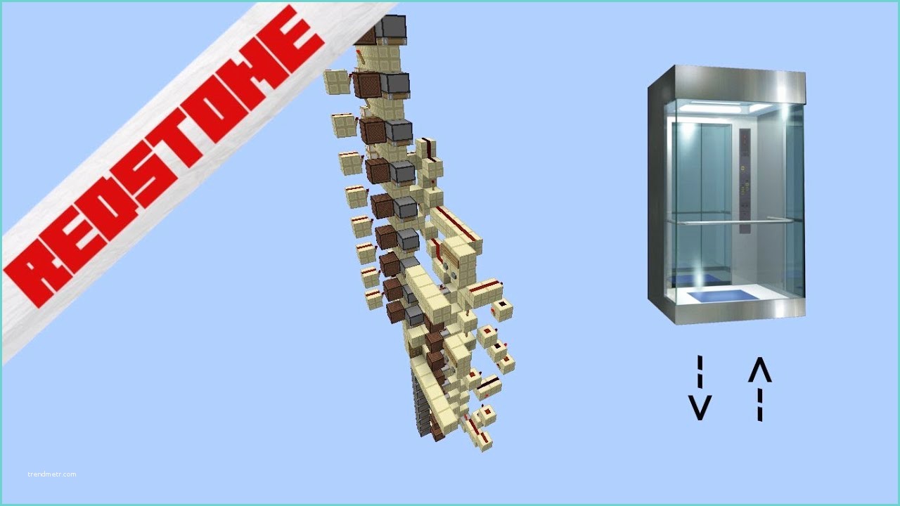 How to Build A Redstone Elevator Piston Elevator In Minecraft 1 7 [1x1] [redstone] [hd
