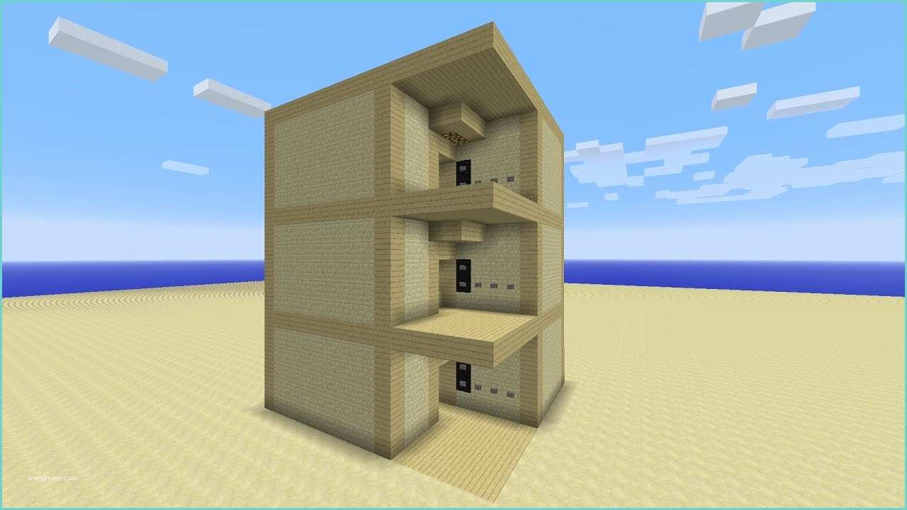 How to Build A Redstone Elevator V 6 Multiple Floor Elevator Minecraft Xbox E Ps4 Pc 1 8