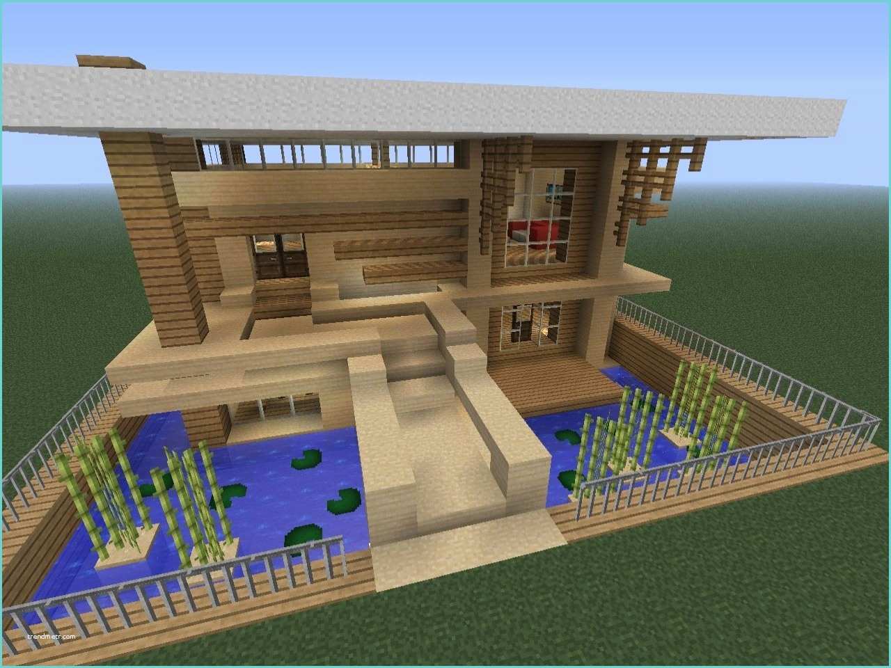 How to Build A Simple Modern House In Minecraft Pe Cool Minecraft Houses to Build Cool Minecraft House
