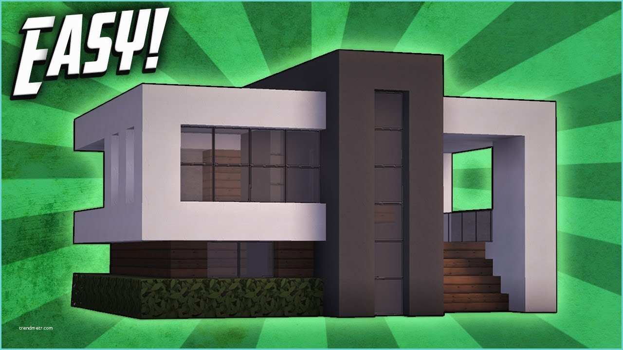 How to Build A Simple Modern House In Minecraft Pe Minecraft How to Build A Small Modern House Tutorial 14