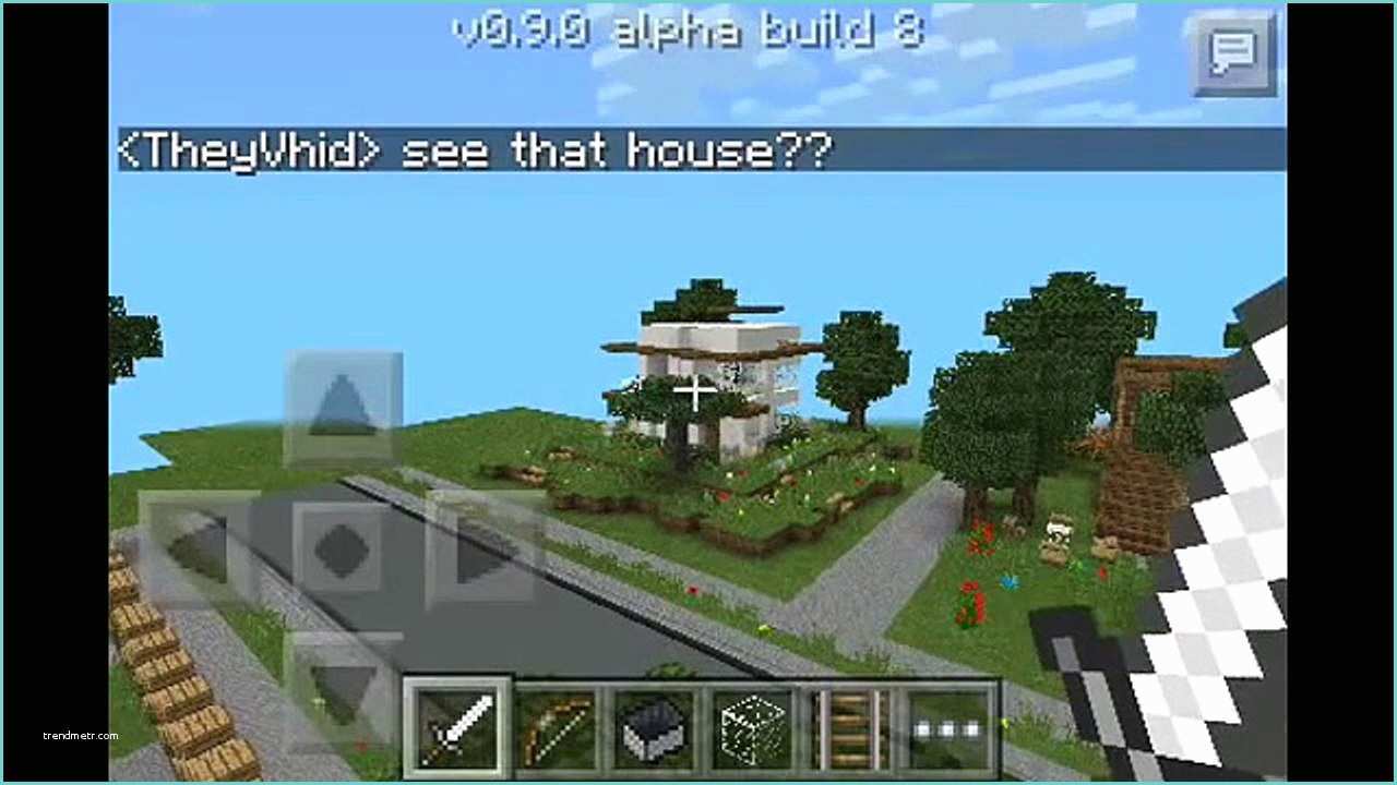 How to Build A Simple Modern House In Minecraft Pe Minecraft Pe Modern House Plan