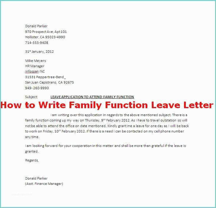 How to Write Certificate How to Write Application Letter for College Leaving