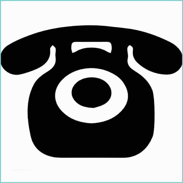 Icono De Telefono De Casa Teléfono En La Versión De La Vendimia