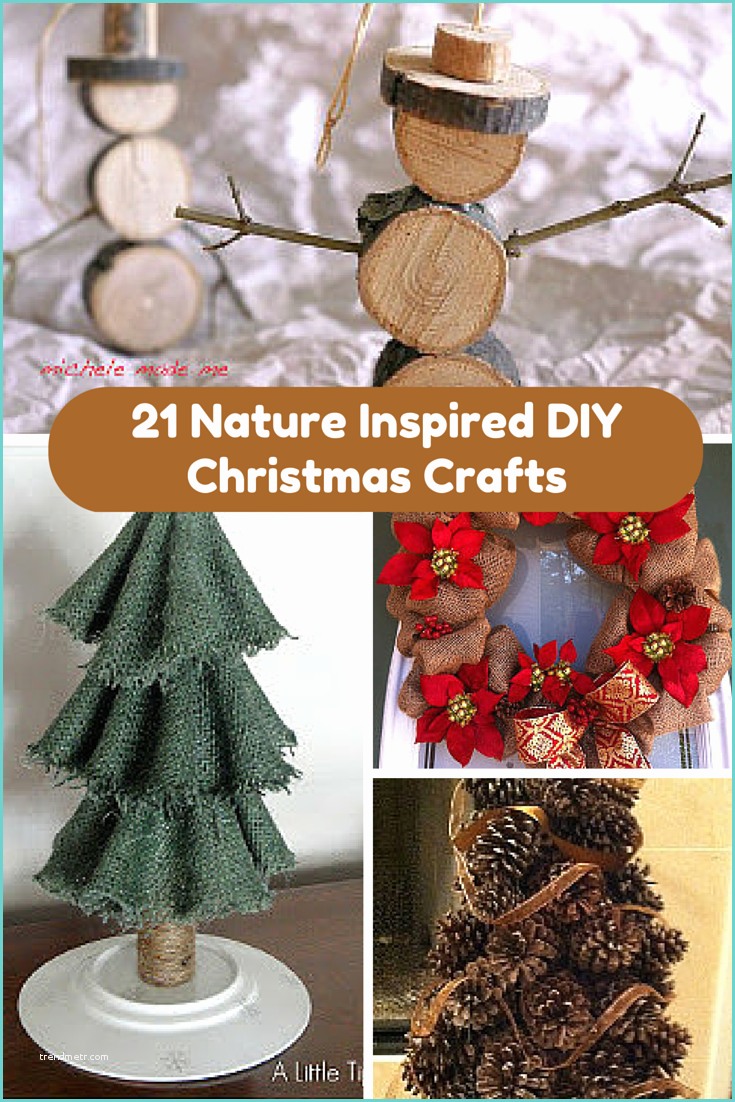 Ide Dcoration Noel Diy 21 Nature Inspired Diy Christmas Crafts
