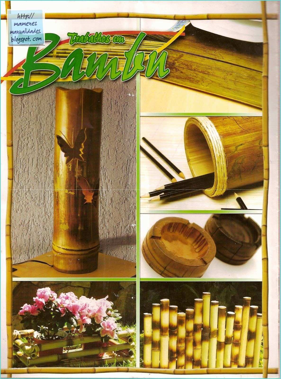 Ideas Para Hacer Vallas Manualidades Con Fibras Naturales Bambú Ceniceros