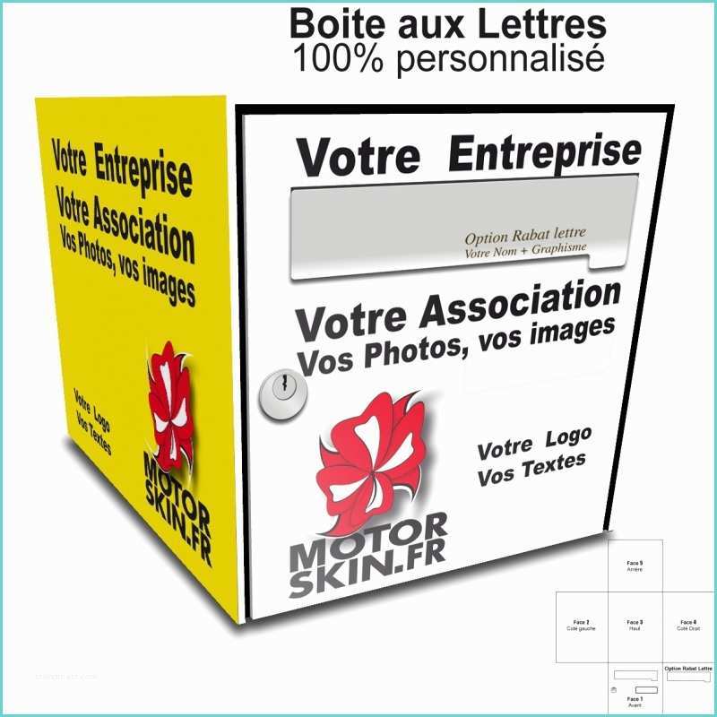 Idee Deco Boite Aux Lettres Sticker Boite Aux Lettres Personnalisable Impression