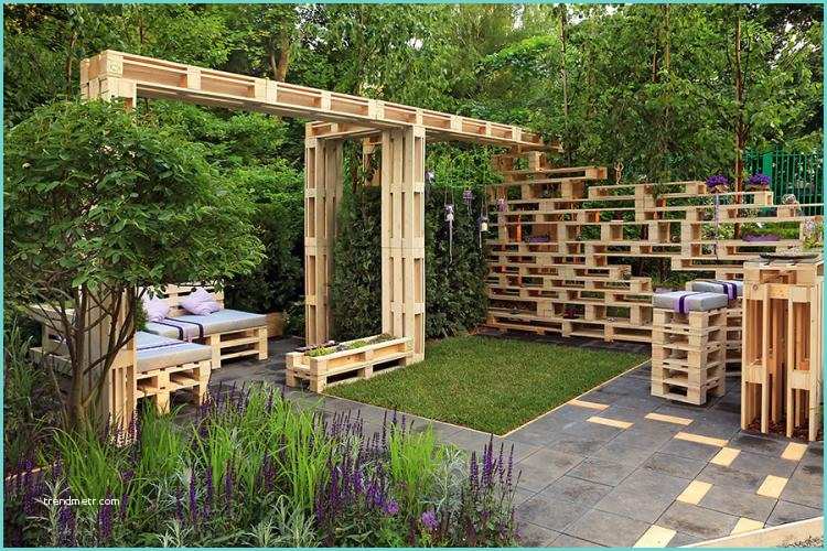 Idee Deco Palette Jardin Meuble En Palette 81 Idées Diy Pour Votre Espace Maison