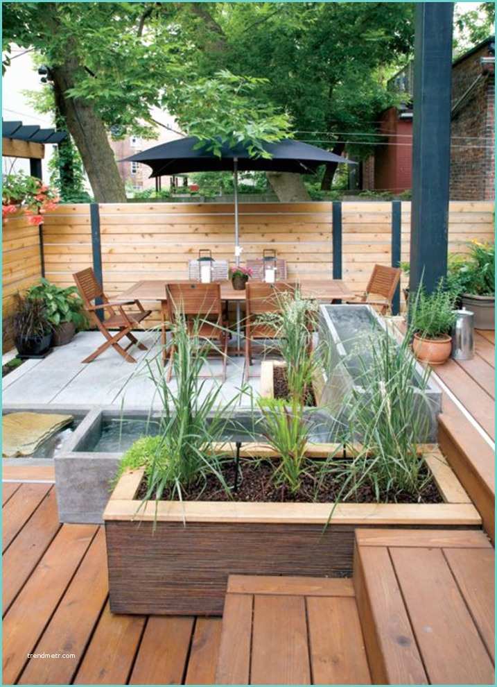 Idee Deco Terrasse Zen 25 Idées Pour Aménager Et Décorer Un Petit Jardin