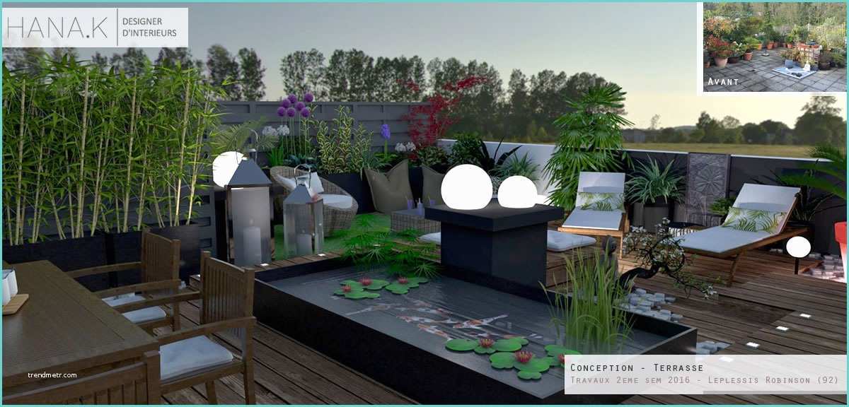 Idee Deco Terrasse Zen Terrasse Jardin Zen