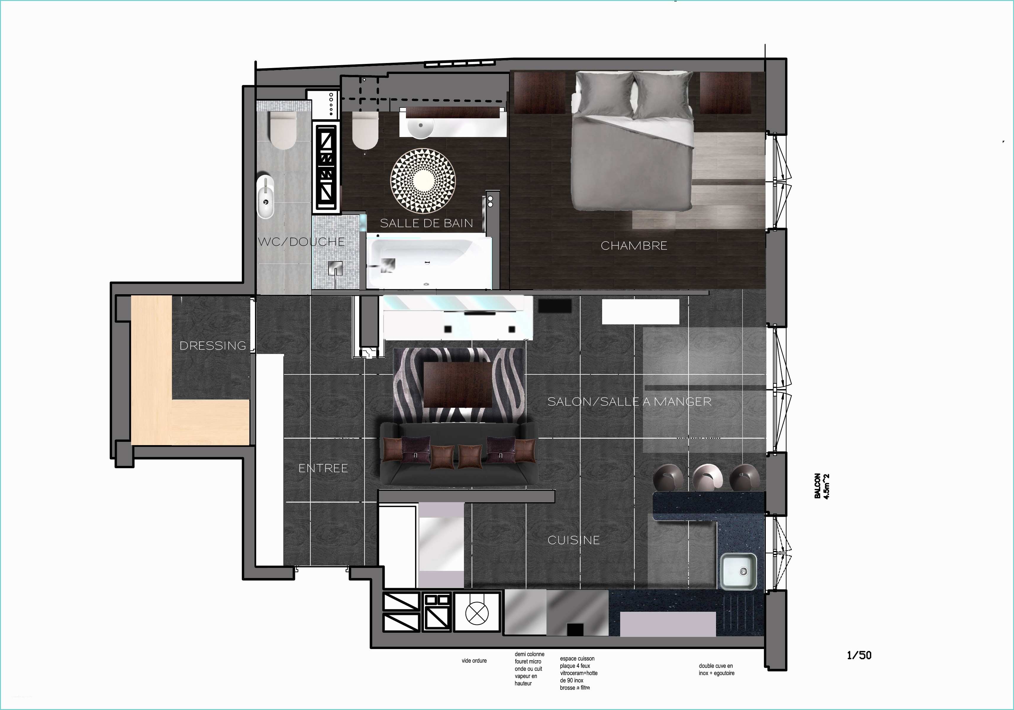 Idee Suite Parentale 18m2 Plan Suite Parentale 30m2 Avec Master Bedroom Suite