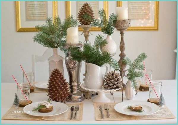 Ides Dcoration Table Noel Festive Christmas Table Decoration Ideas and Tutorials 2017