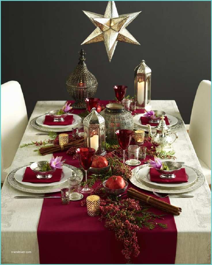 Ides Dcoration Table Noel top 10 Inspirational Ideas for Christmas Dinner Table