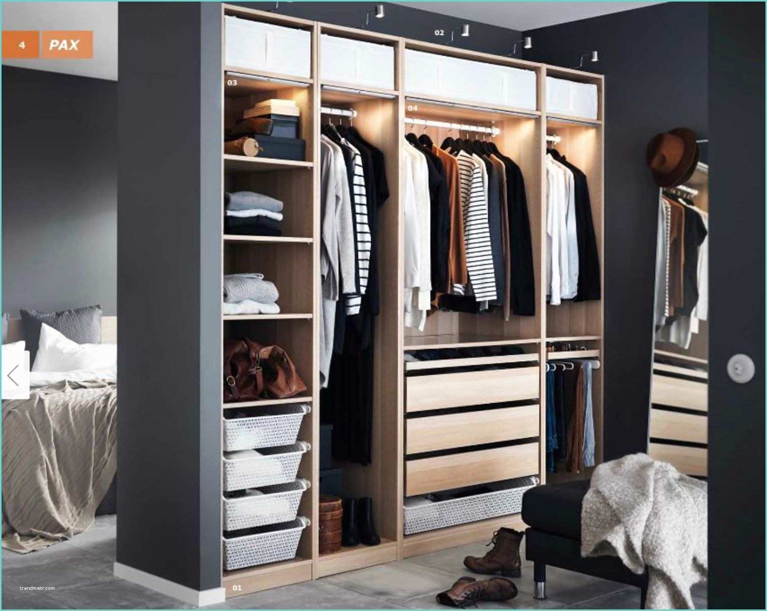 Ikea Armoire Dangle Chambre Cuisine Wardrobes Pax System Ikea Armoire Dressing D