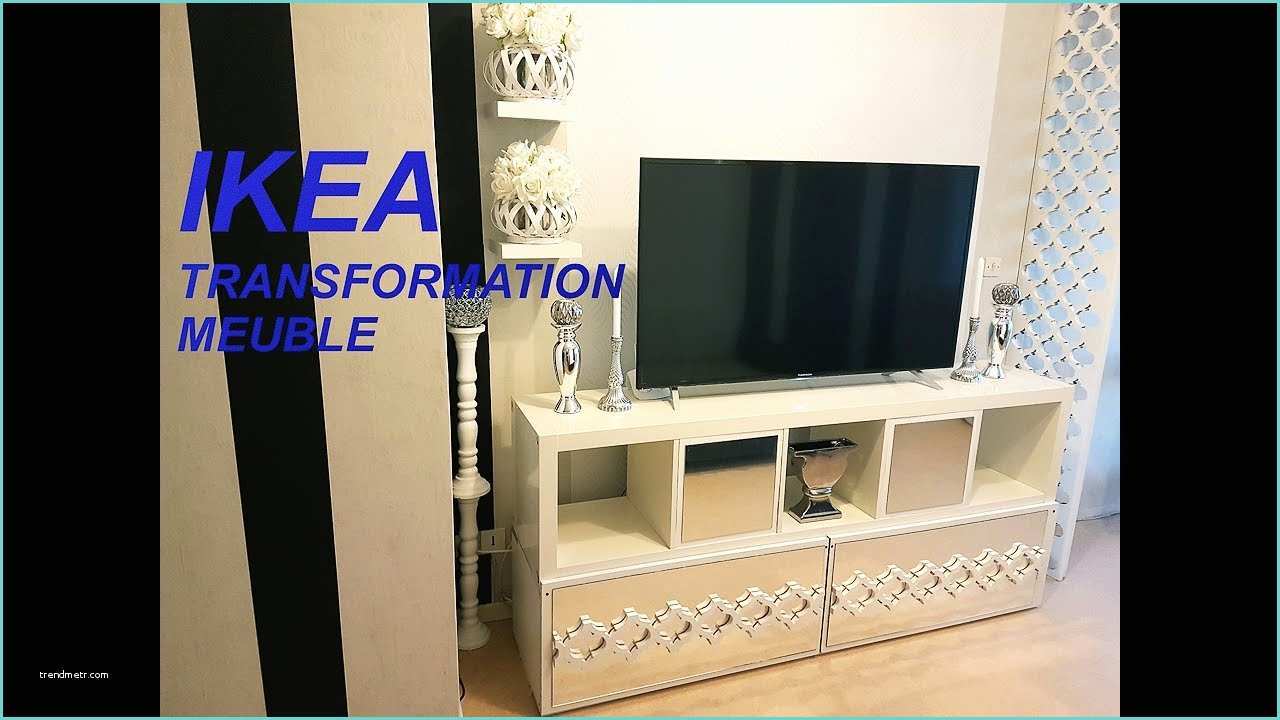 Ikea Meuble Tv Diy Ikea Meuble Tv Transformation