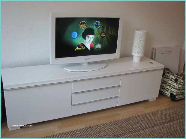 Ikea Meuble Tv Meuble Tv Bas Blanc Laque Ikea