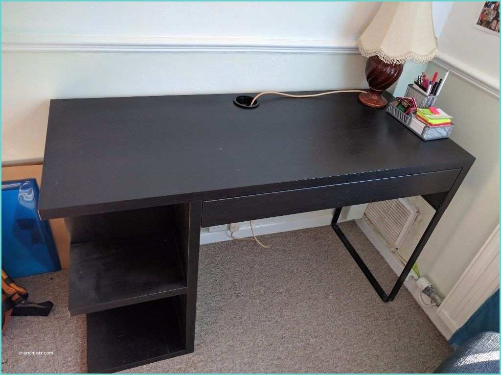 Ikea Micke Desk with Integrated Storage Ikea Micke Desk with Drawer and Shelves