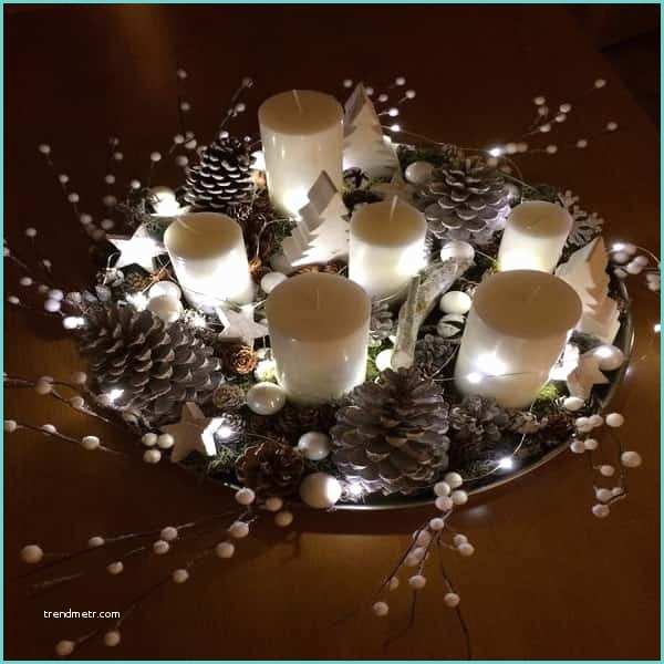 Image De Dcoration De Noel Une Deco Noel Pour La Table Un Plateau Decoratif Lumineux