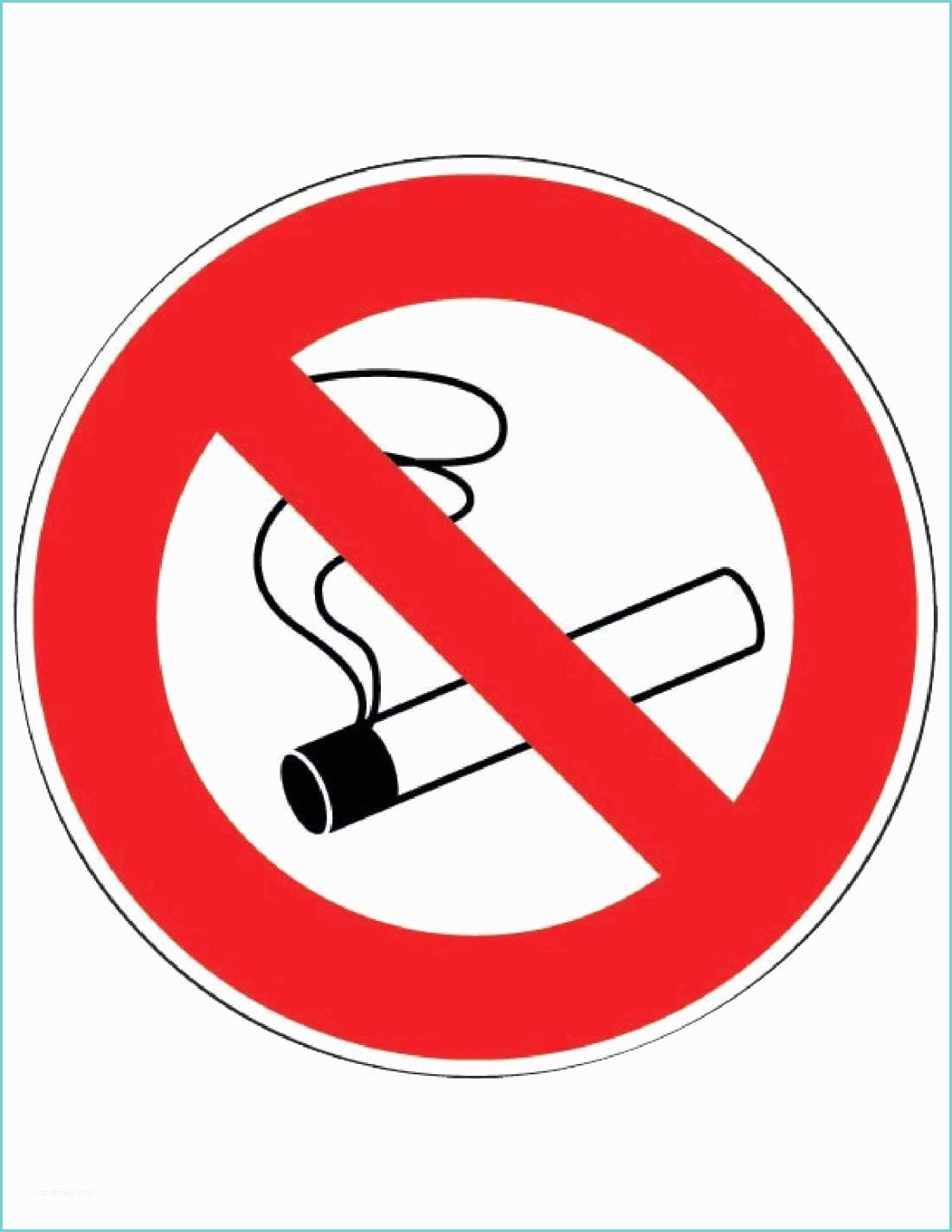 Image Interdiction De Fumer Panneau De Signalisation Rond Interdiction De Fumer