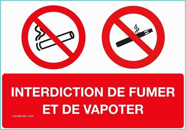 Image Interdiction De Fumer Panneau Interdiction De Fumer Et De Vapoter Direct