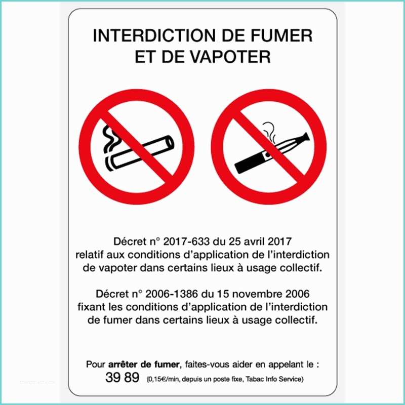 Image Interdiction De Fumer Panneau Interdiction De Fumer Et Vapoter Sin200