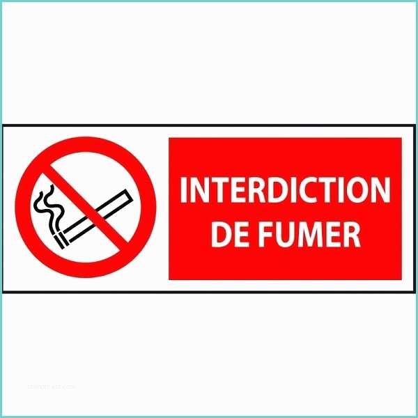 Image Interdiction De Fumer Panneau Pvc "interdiction De Fumer" Agiprotexia