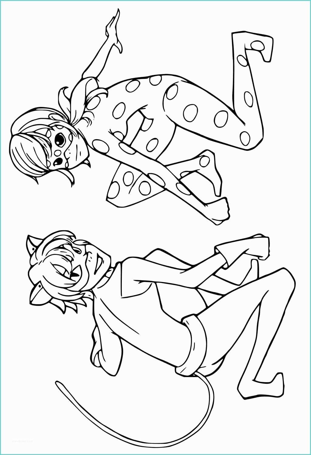 Immagini Chat Noir Da Colorare Coloring Page Miraculous Tales Ladybug and Cat Noir