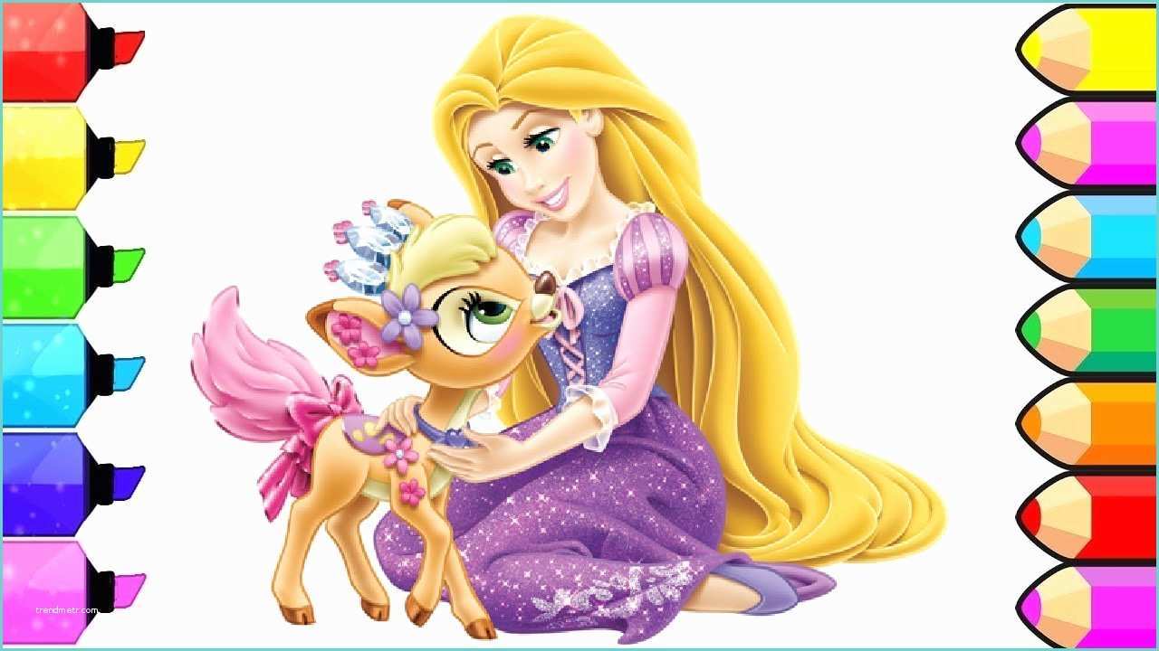 Immagini Da Colorare Disney Principesse Libro Da Colorare Principesse Di Disney Rapunzel Coloring