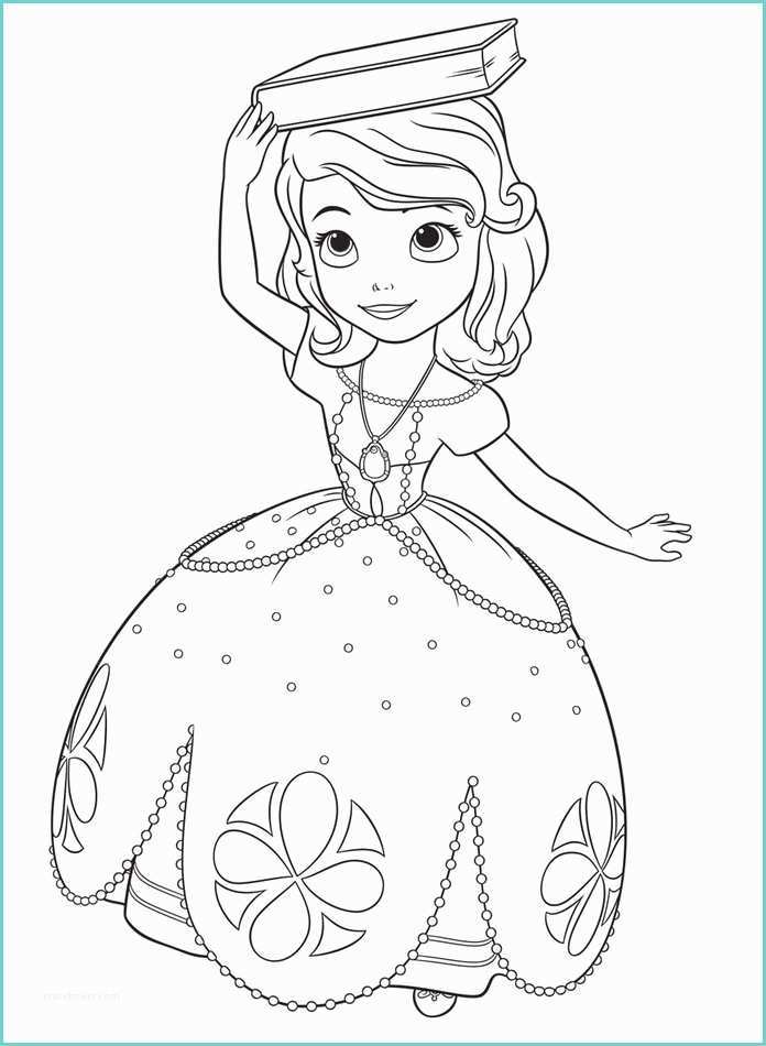Immagini Da Colorare Disney Principesse Principessa sofia Da Disegnare E Colorare Disney Junior