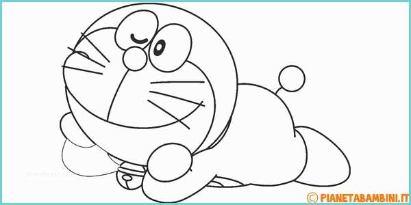 Immagini Da Ricopiare 28 Disegni Di Doraemon Da Colorare