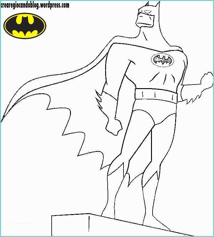 Immagini Di Batman Da Colorare Batman Da Colorare – Crearegiocandoblog