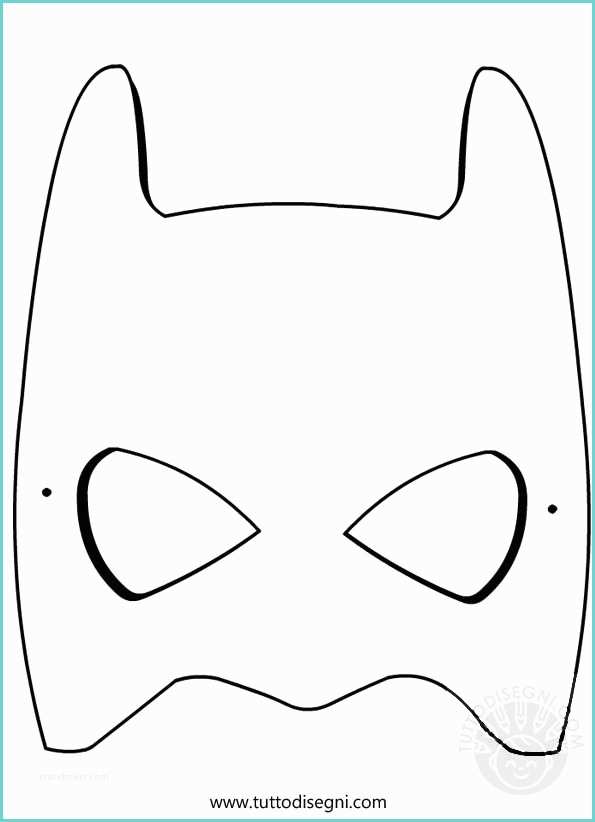Immagini Di Batman Da Colorare Maschera Di Batman Da Colorare Tuttodisegni