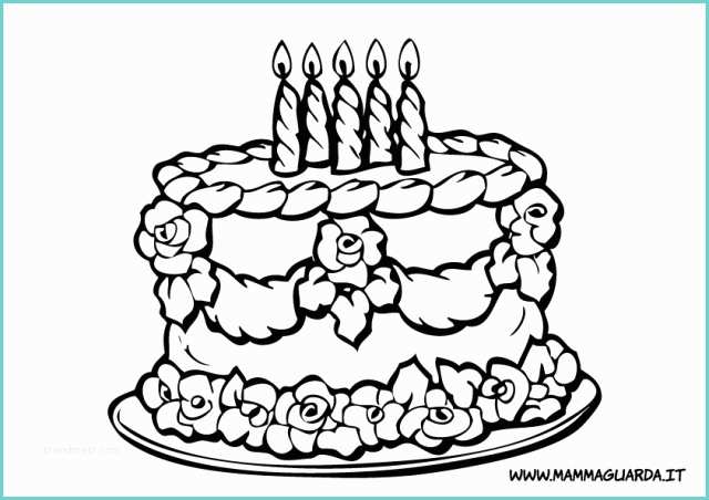 Immagini Di Buon Compleanno Da Colorare Alimentazione Da Colorare torta Con Candeline Pleanno