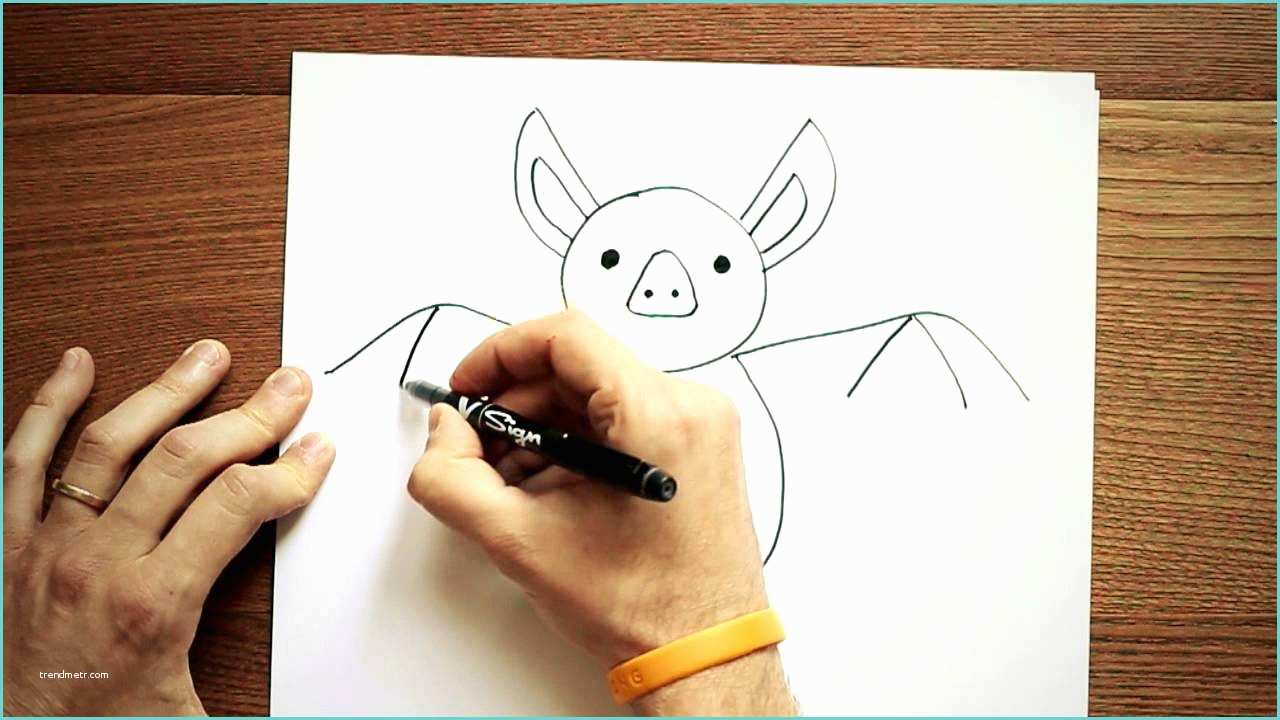 Immagini Di Spiderman Da Disegnare E Disegnare Un Pipistrello