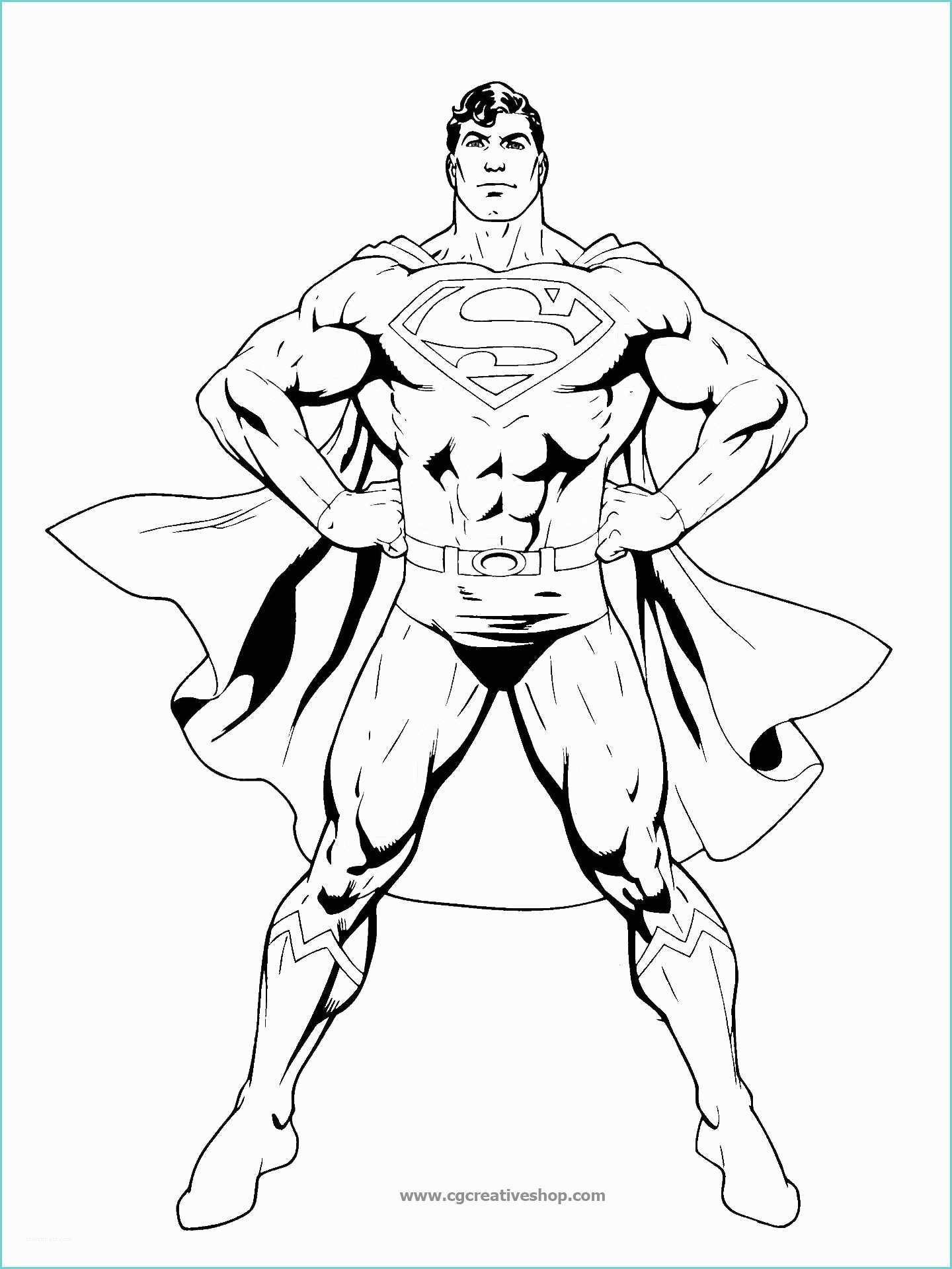 Immagini Di Spiderman Da Disegnare Superman Disegno Da Colorare