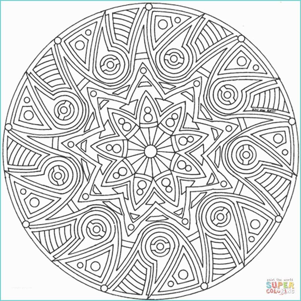 Immagini Disegni Geometrici Disegno Di Mandala Celtico Da Colorare