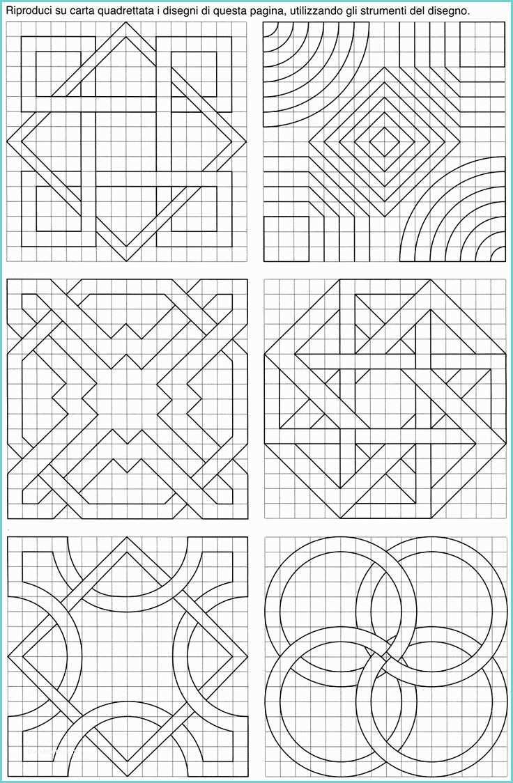 Immagini Disegni Geometrici Oltre 25 Fantastiche Idee Su Disegni Su Pinterest